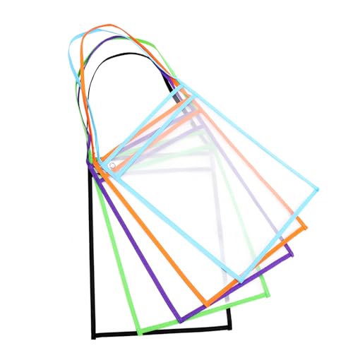 CAXUSD 5 Stück Veranstalter Dateiordner Die Einkaufstasche Organisator Aus Papier Wort-taschendiagramm Organizer Für Hängemappen Dokumentenumschläge Taschenordner Dokumententasche Vlies von CAXUSD