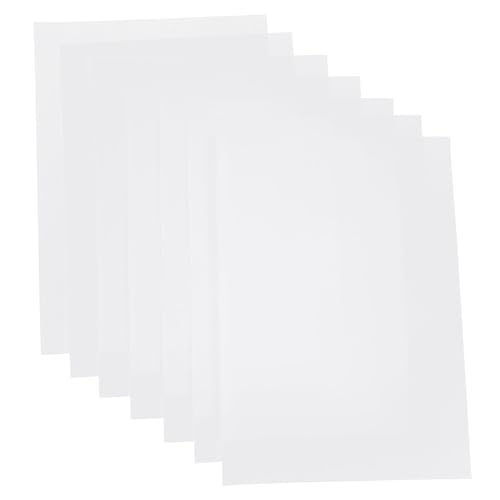 CAXUSD 50 Blatt Druckerpapier Dickes Papier Zeichenpapier Schablonenpapier Pauspapier Fotopapier Pauspapier Durchscheinend Bedruckbares Pauspapier Zum Zeichnen Vinyl Aufkleber von CAXUSD