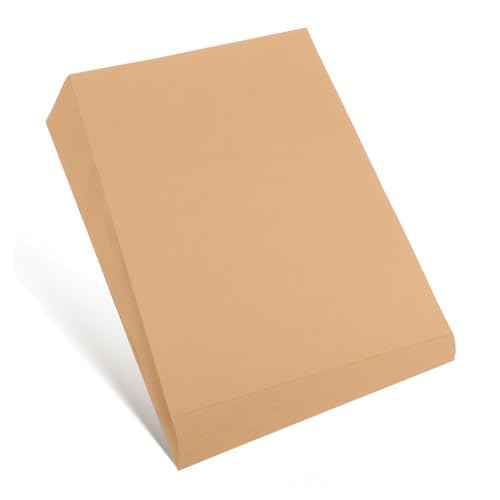 CAXUSD 50 Stück Bemalen Von Handgeschöpftem Karton Geschenkpapier, Karton Vintage-karton Visitenkartenpapier Papier Zum Zeichnen Aquarellkarton Schrottbuchpapier Kraftpapier Beige von CAXUSD