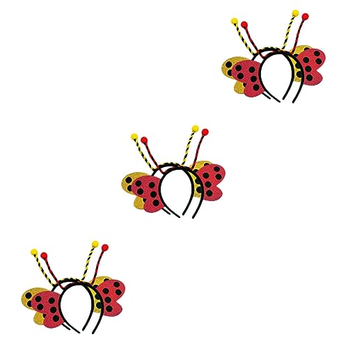 CAXUSD 6 Stk Schmetterlingsbienen-Stirnband Haarreifen tierischer Kopfschmuck schöne Haardeko Haarbänder kinder haarschmuck tier haarreif entzückender Kopfschmuck Cosplay-Kopfschmuck von CAXUSD