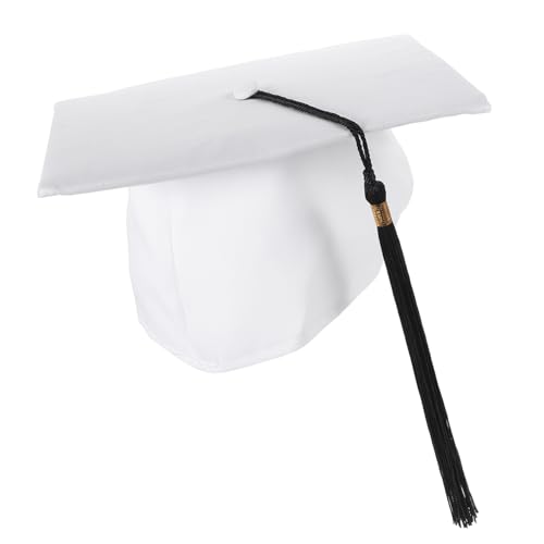 CAXUSD Abiturmütze Grad Hüte Abschlusskleider für die High School Abschlusshüte aus Polyester abschlussfeier graduation cap Abschlussmütze Abschlusskappen aus Polyester DIY-Abschlusshüte von CAXUSD