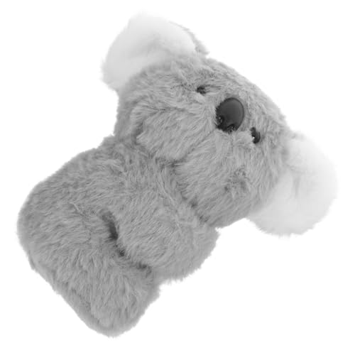 CAXUSD Stofftier-Armband Koala-stofftier Mit Palmenfreunde Ausgestopfte Babypuppe Begleiter Haustier Elektronisches Bärenspielzeug Heizkissen Stofftier Koala-Rucksack Plüsch Grey von CAXUSD