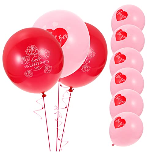 CAXUSD Folienballons Luftballons Jugendweihe Valentinstag Luftballons Set Hochzeits Und Verlobungsfeier Deko Ballons Für Partys Feste Und Dekoration Valentinstag Ballons 2 Varianten von CAXUSD