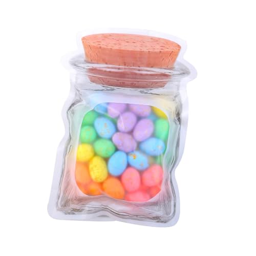 CAZSTYK Bunte Eier, Dekoration, Set mit 40 gesprenkelten Eiern, kleine Schaumstoff-Eier, 15 x 25 mm, für Heim-Party-Dekorationen und Korbfüller von CAZSTYK