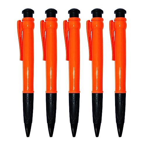 Jumbo-Stift, lustiger großer Kugelschreiber, großer Kugelschreiber, großer Schreibstift, Bürobedarf, Kinder, Studenten, großer Stift, 5 Stück von CAZSTYK