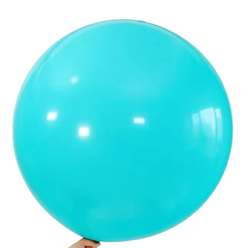 36 Zoll Riesen Luftballons Türkis(91.5 cm),Großer Tiffany blau Ballons Helium für Party Dekoration,6 Stück von CC Wonderland Zone