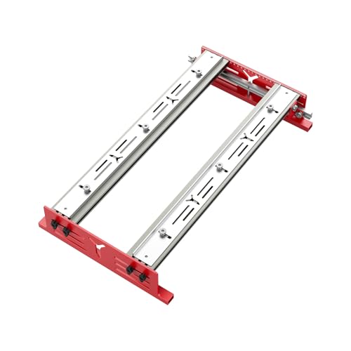 Rout-N-Plane-Fräservorrichtung für Holzplatten, Fräsvorrichtung, Tischplattenfräse, Kapazität für Flach- und Oberflächenbearbeitung, Schneidebretter, geklebte Platten von CDIYTOOL