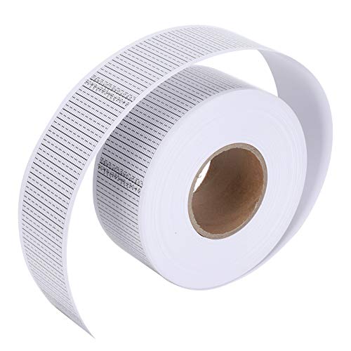 CDQL 50 M Leerer Spieluhr-Papierstreifen, DIY-Klebeband Zum Komponieren Mechanisch, Ideal für Musikliebhaber und Heimwerker (30-Ton-Blanko-Papierband [50-Meter-Vollrolle]) von CDQL