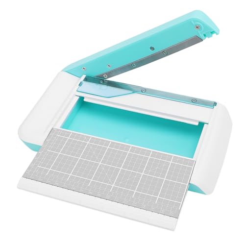 Kleiner Papierschneider, Tragbarer Papierschneider, Papierschneider Klein, Papierschneider, Scrapbooking-Werkzeug, mit Aufbewahrungsfunktion, für Bastelpapier, Gutscheine, von CDQL