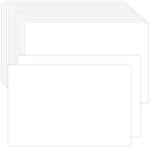 200 Stück A6 Blanko Postkarten,10,2 x 15,2 CM Weiß Aquarell Karten, Verdickte Kreative Papier Karten Set, Karteikarten zum Selbstgestalten, Für Grußkarten, Lernkarten, Postcard, Mitteilungskarte von CECOMBINE