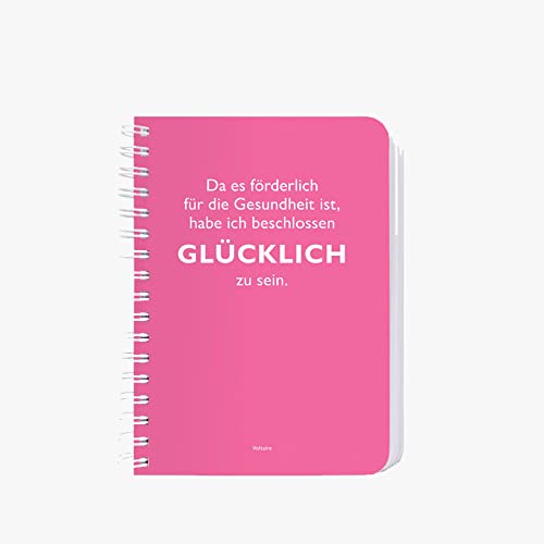 Ringbuch Glücklich DIN A6 von CEDON