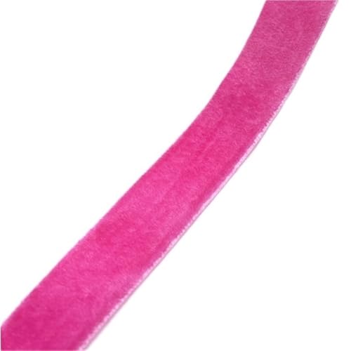 CEHJZQRPL Samtband 38 mm x 2 Yards Band for Partygeschenkboxen, Fransen-Samtband 6–38 mm Breite, 28 Farben, dekorative Bänder for Fotografien(Light Rose,10mm x 5yards) von CEHJZQRPL