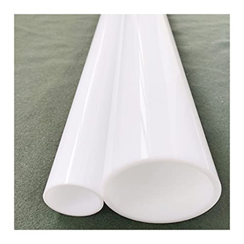 PVC-Hartrohr Rundrohr, 1 Stück 55 mm × 49 mm × 3 mm weiße Acrylröhren, for Aquarium DIY wassergekühltes Hartrohr-Hohlrohr(150mm) von CEHJZQRPL