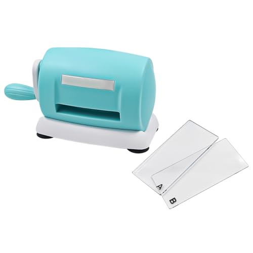 CENPEK Mini Punch Prägemaschine Für Manuelles Stanzen Und Prägen Für Scrapbooking, Karten Machen Und Basteln Weiß, Mini Maschine von CENPEK