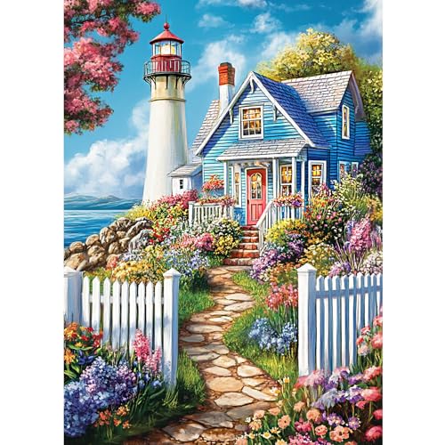 CEOVR Diamond Painting Kit Erwachsene Haus Diamond-painting Landschaft,30x40 cm Diamant Paintings Kit,5D DIY Diamond Painting Bilder Set,Diamond Painting Bilder Kit von CEOVR