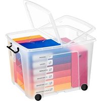 cep Aufbewahrungsbox 75,0 l transparent 60,0 x 48,5 x 41,5 cm von CEP