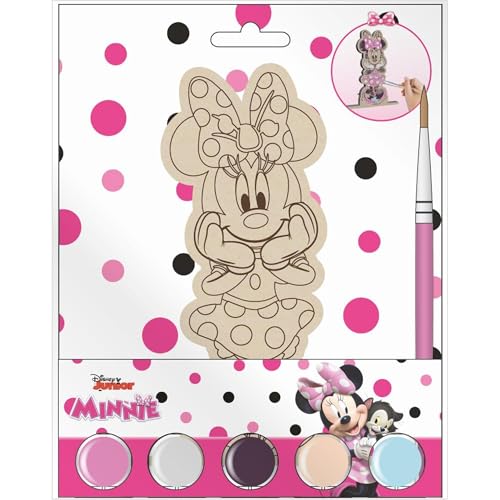 CERDÁ LIFE'S LITTLE MOMENTS Minnie-Holzfiguren – Set aus dekorativen Figuren zum Bemalen mit Minnie-Maus-Design, aus robustem Holz, für Bastelarbeiten und Aktivitäten für Kinder CERDÁ LIFE'S LITTLE MOMENTS Minnie-Holzfiguren – Set aus dekorativen Figuren zum Bemalen mit Minnie-Maus-Design, aus robustem Holz, für Bastelarbeiten und Aktivitäten für Kinder von CERDÁ LIFE'S LITTLE MOMENTS