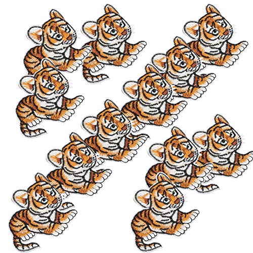 12pcs Sticker Stoffaufkleber Tigerkin -Muster Patch für DIY -Kleidung Hülle Beuteldekoration oder Guten Deco Effekt. Stickerei Patchembroidery Stoff Aufkleber Clut DIY Patchdiy Tuch 12pcs Sticker Stoffaufkleber Tigerkin -Muster Patch für DIY -Kleidung Hülle Beuteldekoration oder Guten Deco Effekt. Stickerei Patchembroidery Stoff Aufkleber Clut DIY Patchdiy Tuch von CFTGIW