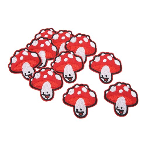 30pcs Pilzflecken Eisen für Kleidung Süße Pilzflecken Nähen auf Gestickte Applikationen Nähen Basteldekoration Pilzeisen auf Patchesmuchsflecken So und Einfach 30pcs Pilzflecken Eisen für Kleidung Süße Pilzflecken Nähen auf Gestickte Applikationen Nähen Basteldekoration Pilzeisen auf Patchesmuchsflecken So und Einfach von CFTGIW