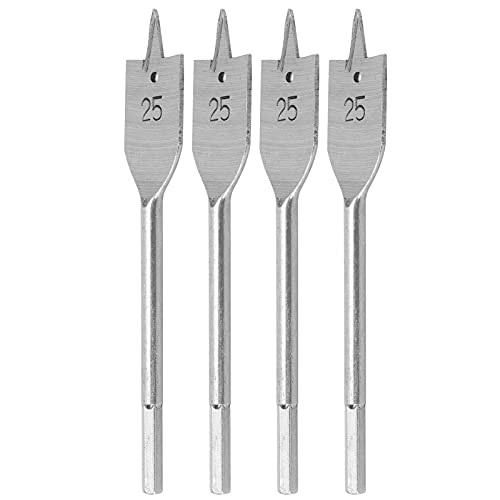4pcs Flachholzbohrer Bit Set Hoher Kohlenstoffstahl Holzbearbeitungswerkzeug Ersatz 25mm Flachholzbohrer Bitswoodarbeit Flaches Driflat Bit Holzbearbeitung 4pcs Flachholzbohrer Bit Set Hoher Kohlenstoffstahl Holzbearbeitungswerkzeug Ersatz 25mm Flachholzbohrer Bitswoodarbeit Flaches Driflat Bit Holzbearbeitung von CFTGIW
