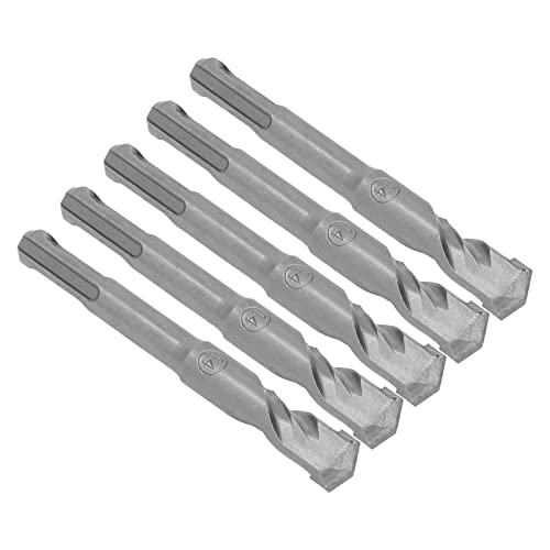 5pcs Hammerbohrer Bit Zementiertes Carbidspitze Spirale 2 Flöten -Aufprallbohrmaschine für B S 110 Mm 4 Mm/0,16 Zoll Offener Durchmesser Bohrkit 5 Robuste Bit (14mm) von CFTGIW