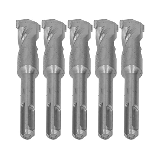 5pcs Hammerbohrer Bit Zementiertes Carbidspitze Spirale 2 Flöten -Aufprallbohrmaschine für B S 110 Mm 4 Mm/0,16 Zoll Offener Durchmesser Bohrkit 5 Robuste Bit (18 mm) von CFTGIW