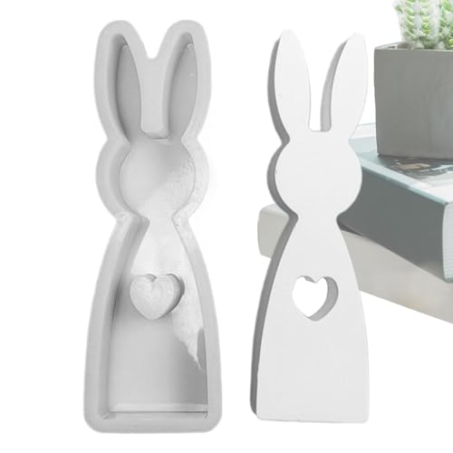 Silikonform Ostern, Ostern Kaninchen Silikonformen Gießformen, 3D Silikonform Ostern Silikonform Hase Ostern Silikonformen Gießformen Ostern Giessform Silikon Osterhase For Kerzen von CGACCSD