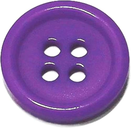 Harzknopf, vielseitiger Hemdknopf, runder, dünner Seitenknopf, Farbe 16, 10 mm, 20 Stück-Farbe 14–12,5 mm, 20 Stück von CGRYREH