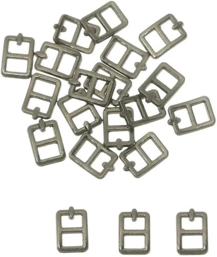 Knöpfe für Puppenkleidung, Mini-Knöpfe, 20 Stück, 6 x 6 mm, Mini-Knopf für DIY-Puppen, dreieckige Gürtelschnallen, Schnalle für Puppentaschen, Schuhe, Kleidungszubehör, Stil 5, kaum 20 Stück von CGRYREH