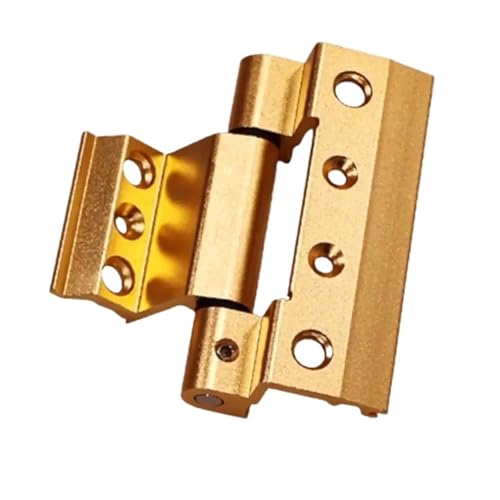 CGUOHU Möbelscharniere 2 Stück Aluminiumlegierung Türscharniere Universal 23 Nut Standard Windows Schrank Schubladen Scharniere Möbelbeschläge Für Küchenschrank，Kleiderschrank von CGUOHU