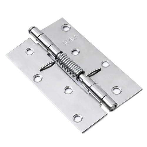 CGUOHU Möbelscharniere 4 Stücke Türscharniere Automatische Rebound Schrank Schranktürscharniere for Klappfenster Mit Feder Möbelbeschläge Für Küchenschrank，Kleiderschrank(4 Inch) von CGUOHU