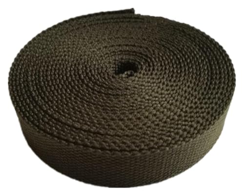 Bandwebe Baumwollgurtband 25mm 38mm 20mm 50mm breit, Polstergurtband for Taschen, 5 Yards/Lot(Armygreen,20MM/5Yards) von CHAASDEOM