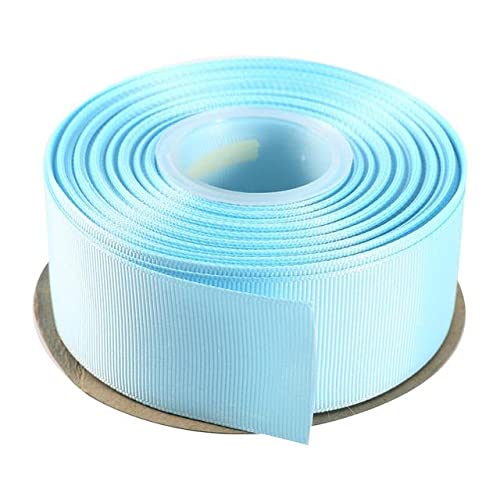 Geschenkverpackung mit Band. (5 Yards/Lot) 6/10/15/20/25/40mm 6-4cm 1-1/2" Ripsband Großhandel Geschenkpapier Weihnachtsdekoration Bänder(Blu,10mm) von CHAKEUZND