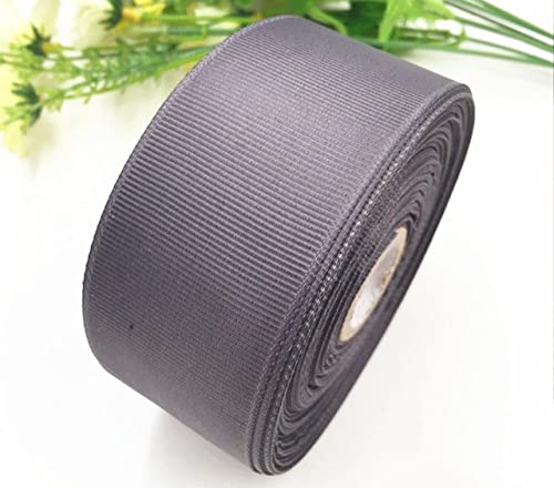 Geschenkverpackung mit Band. (5 Yards/Lot) 6/10/15/20/25/40mm 6-4cm 1-1/2" Ripsband Großhandel Geschenkpapier Weihnachtsdekoration Bänder(DGRAY,15mm) von CHAKEUZND