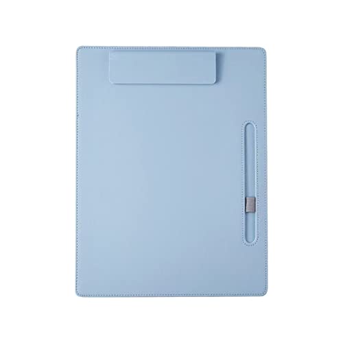 Hartkarton Schreibplatte Klemmbretter, A4 Business Pad Ordner Board Pad Board Spezial Clip Buch Schreibwaren Schreibblock Karton Unterschrift Kunststoff Ordner(Blu) von CHAKEUZND