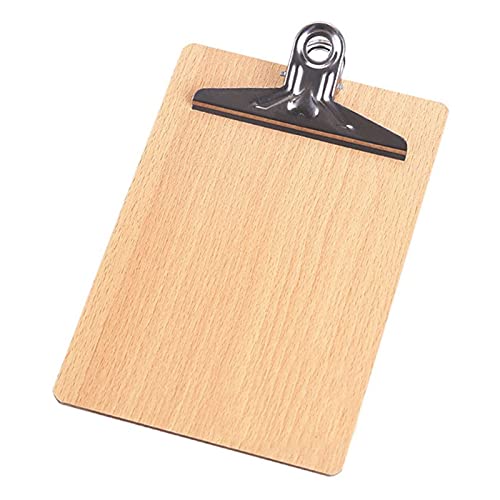 Hartkarton Schreibplatte Klemmbretter, Schreibblock Holz Zwischenablage Lagerung Datei Ordner Bord Papier Halter Clip Board Büro Kunststoff Ordner von CHAKEUZND