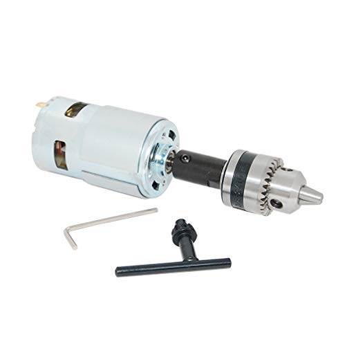 CHANCS DC-Motor 775 12V/24V Getriebemotor Mini-Tischsäge für Holzschneiden mit Mini-Elektro-Bohrfutter Elektronisches Bauteil Motor für DIY-Teile CHANCS DC-Motor 775 12V/24V Getriebemotor Mini-Tischsäge für Holzschneiden mit Mini-Elektro-Bohrfutter Elektronisches Bauteil Motor für DIY-Teile von CHANCS