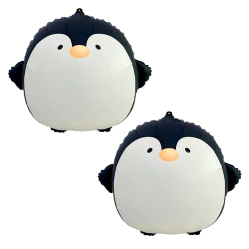 Pinguin Luftballons Pinguin Folie Geburtstag Luftballons Tier Thema Ballon Kinder Geburtstag Party Dekoration Babyparty Supplies 2pcs von CHANGZHONG