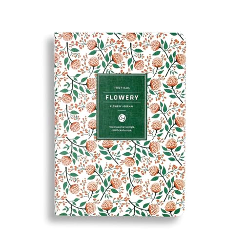 CHCWIS Inspirierende Notizbücher 2 stücke A6 Zeitplan Vintage Jährlich Tagebuch Wöchentlich Monatlich Tagesplaner Blume Organizer Papier Notebook Schule Agenda Versorgung(Raspberry) von CHCWIS