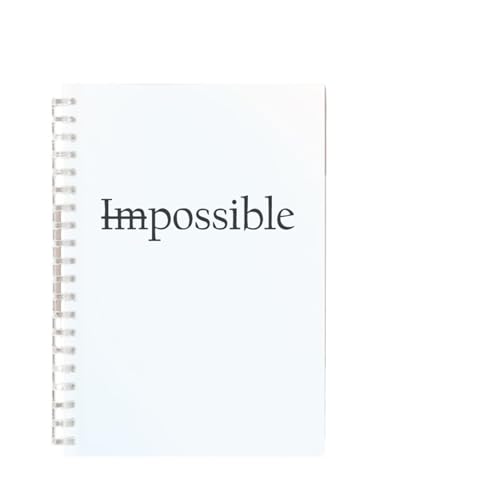 CHCWIS Inspirierende Notizbücher 3 stücke Spirale Notebook Inspirierend Zitat Hymne Motivations Phrase Leere Papier Skizze Notizbuch for Kunst Graffiti Notizblock Glaube Glaube(Color-18) von CHCWIS