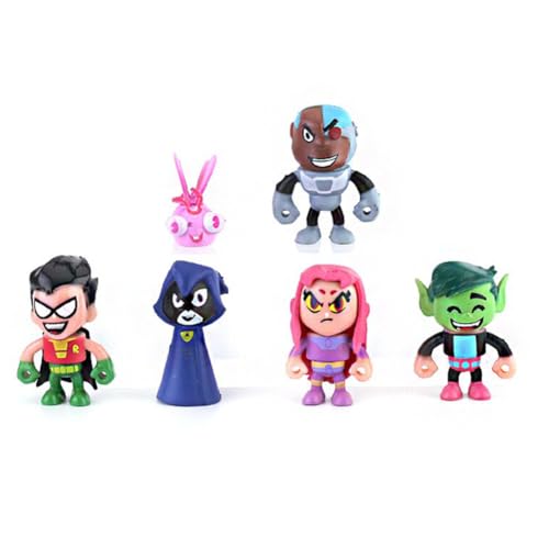 6PCS Teen Figur Mini Figuren Gaming Teen Multiplayer Spiel Figuren Collectible Partybedarf für Geschenk für Gamer 5,2 * 2,5cm Ab 3+ Jahren von CHENGLI