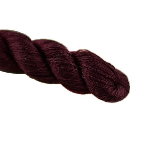 CHENJIAHAO FreundschaftsarmbäNder Selber Machen 1 Farbe, 400 m, Stickerei, Naturseide, bestickter Faden, speziell, seidig, normal Stickgarn(Red 03-12) von CHENJIAHAO