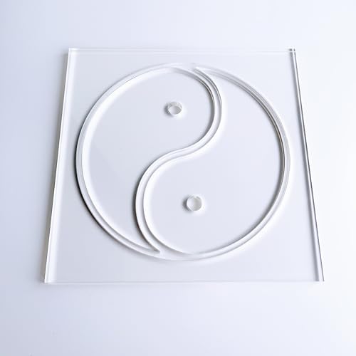 Yin Yang Router Template Router Inlay Template Clear Acrylic Router Jig Woodworking Template Craft Template von CHENRUI