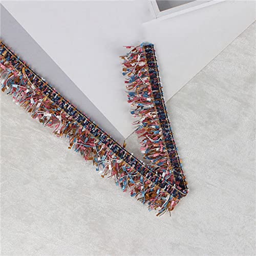 CHFYIJYHM 2 Jahre / Los 30 mm Kleidungs-Spitzenstoff Quaste Spitzenbesatz Dekor Nähen Kleidung Band für DIY Kleid Material Zubehör Spitze (Farbe 7 3 cm) von CHFYIJYHM