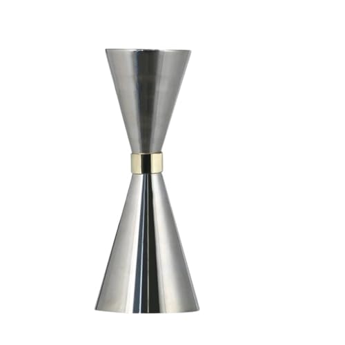 CHFYIJYHM Gravur-Cocktail-Messbecher, kreativer Messbecher, Edelstahl-Cocktail-Messbecher, Barkeeper-Werkzeug, for den Bar-Stil zu Hause(M1 30and45ml) von CHFYIJYHM