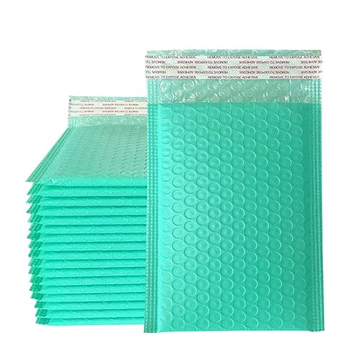 CHFYIJYHM Luftpolstertaschen Luftpolsterfolie 50 Stück 11x15-18x23CM Luftpolstertaschen Selbstklebende Verpackung Kleinunternehmensbedarf Gepolsterte Umschläge Luftpolsterumschläge Versandtaschen Verp von CHFYIJYHM