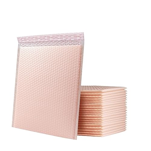 CHFYIJYHM Luftpolstertaschen Luftpolsterfolie 50 Stück for Verpacken von Luftpolsterumschlägen Luftpolster gepolsterte Verpackungsumschläge Lila/Rosa/Grün/Gelb/Schwarz/Weiß Luftpolstertaschen Verpacku von CHFYIJYHM