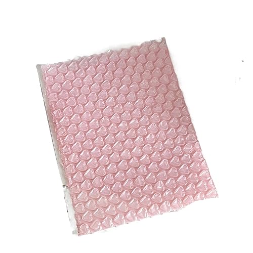 CHFYIJYHM Luftpolstertaschen Luftpolsterfolie Pink Love Bag 5/10/20 Stück Luftpolsterumschlag Luftpolsterumschlag gepolsterter Briefumschlag Verpackungsbeutel Luftpolsterumschlag Versandverpackung Beu von CHFYIJYHM