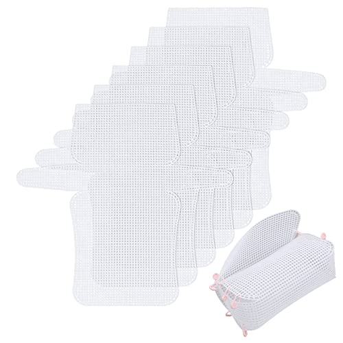 CHGCRAFT 6 Stück Kunststoff Mesh Canvas Sheet, Plastic Canvas Kreuzstich Stoff Kunststoff Kreuzstich Baumwolle Stoff für Basteln DIY Stickerei Garn Strick Häkelprojekte, 33x35cm von CHGCRAFT