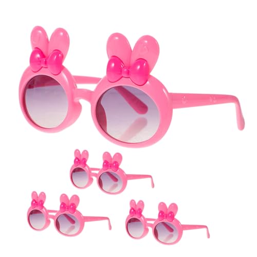 CHICAMPERA 4 Stück Sonnenbrillen Für Mit Polarisiert Strand Tiersonnenbrille Für Party Schwimmen Foto- Gläser Kleinkind Hasen Cool Neuartige Brillen Rahmen Harz Rosa CHICAMPERA 4 Stück Sonnenbrillen Für Mit Polarisiert Strand Tiersonnenbrille Für Party Schwimmen Foto- Gläser Kleinkind Hasen Cool Neuartige Brillen Rahmen Harz Rosa von CHICAMPERA